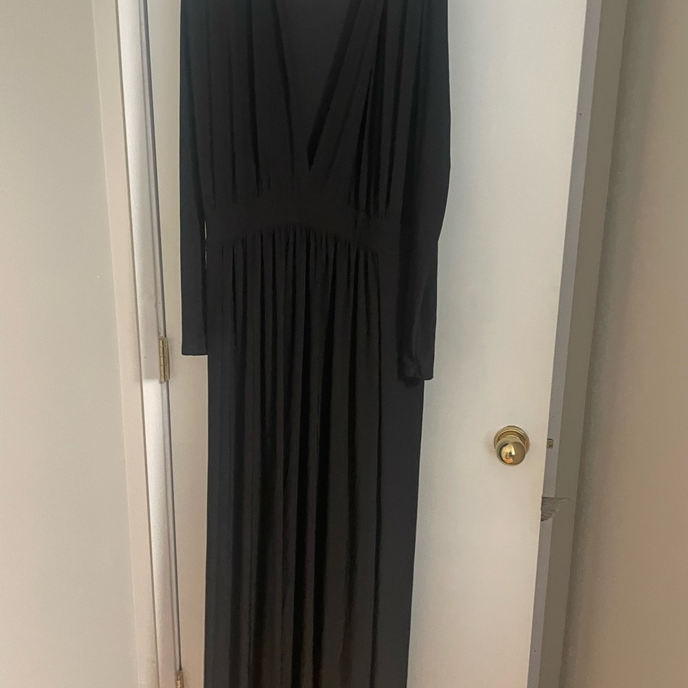 Fashion Nova Black Long Sleeve Dress